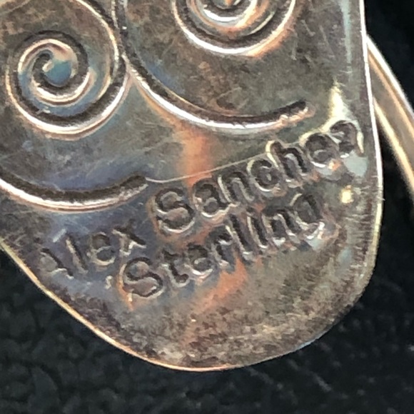 Alex Sanchez Navajo                              necklace ( signed  )❤️ - Picture 6 of 11